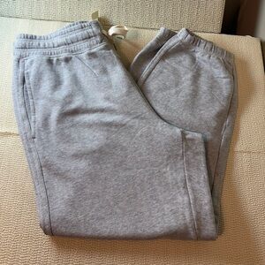 NEW Aerie Womens XL  Light Gray Joggers